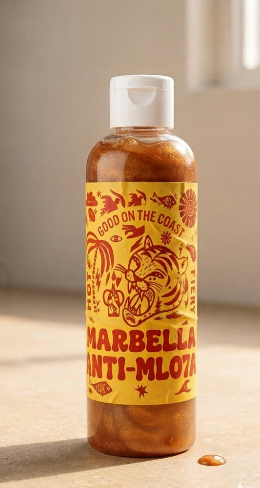 Hydrating shimmer body oil